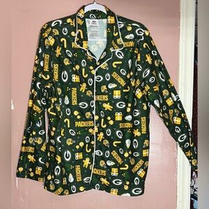 NFL Green Bay Packers button down Team Apparel XL